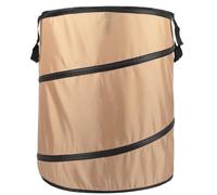 Pop Up, sacco per rifiuti da giardino, tessuto Oxford, pieghevole, resistente, con manici, per rifiuti e giardino, contenitore riutilizzabile per la cura del prato (kaki 90L)
