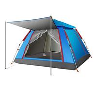 Pop Up Tent 2-5 Man Camping Tent Portable, Family Instant Camping Tent Anti UV Lightweight Waterproof for Beach BBQ Park Fishing Mountain House Sun Shade Shelter Canopy