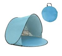 Pop Up Tent, Waterproof Instant Shelter, 59.06 x 59.06 in Portable Family Camping, Breathable Fabric Costrution, Sun Protection for Outdoor Activities, Travel, Hiking, Adventure