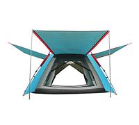 Pop-Up Tents Water-Resistant & UV Protection Automatic Hydraulic Tents 5-6 Person Camping Sun Shelters Beach Outdoor Traveling Hiking Camping Hunting Fishing etc,Blue