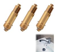 Pop Up Valvola di Scarico,Accessori per Lavelli Bullone Valvole,Tappi Bidet Universale Pop Up,Tappi di Scarico in Ottone per Vasca Bacino Pop Up-Tappo,Lavabi Pop Up Click,per Lavandini e Vasche,3 Pcs