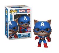 Pop Vinyl Marvel Captain America Capwolf Year Of The Shield 882