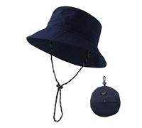 POPAPIE 1 pieza Cáppello da Pescatore,Pieghevole Cappello da Sole,Cappello Pescatore Donna,Bucket Hat Impermeabile con Regolabile ad Asciugatura Rapida per Pesca Escursionismo E Spiaggia Viaggi