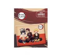Popbuddies - Demon Slayer: Kimetsu no Yaiba Inosuke, Tanjiro e Zenitsu, magnete Fridge - 6 x 9 cm - originale e con licenza