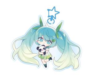 POPBuddies Portachiavi Hatsune Miku Kawaii Spring Time