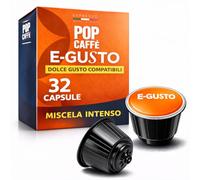 POPCAFFE' 32 CAPSULE INTENSO COMPATIBILI CON NESCAFE DOLCE GUSTO