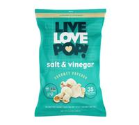 Popcorn Al Sale E Aceto 4,4 Oz (Confezione Da 12) Di Live Love Pop