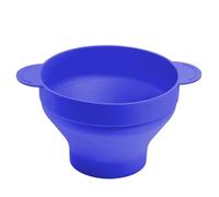 Popcorn Cups Reusable - Contenitore in silicone con manici a d'ape, motivo popcorn Bowl Microwave - Party Theater Carnival Film Lovers Cookie Cinema Kids Adults