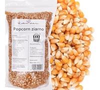 Popcorn da chicchi naturali per microonde o padella 1 kg | Ricco di fibre | Senza zuccheri | Snack sano e croccante | KUCHNIA ZDROWIA