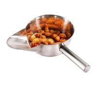 Popcorn Duckbill Scoop - Siring Spoon Con Duckbill Spout | In Acciaio Billed Spout Scoop | Cucina Scooper Food Fritto | Cucchiaio Fritto Francese Senza Slip Per Bo