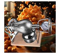 Popcorn Fai Da Te Cannone Popcorn A Mano ， Materiale: Acciaio Inossidabile 304 Riso Soffiato Macchina Per Feste E Ritrovi In Famiglia,Upgraded
