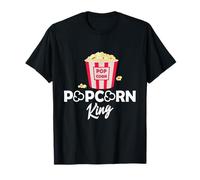 Popcorn King - Funny Movie Theater Food - Cinema Lovers Gift Maglietta