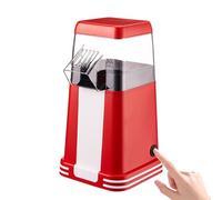 Popcorn Machine - Macchina di popcorn Hot Air Vintage | Attrezzatura automatica compatta e intelligente Anche la produzione di teatro domestico ideale, riunioni di famiglia, cene e feste
