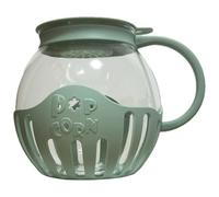 Popcorn Machine Snack - Pentola in borosilicato, resistente al calore, contenitore d'aria | Intrattenimento da piano di lavoro a microonde per preparare sgranocchiare serate cinematografiche