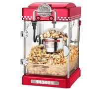 Popcorn Popper Maker, macchina completamente automatica per la casa e le | Macchina automatica per popcorn per casa e feste, soluzione rapida e facile per spuntini per serate di film e celebrazioni