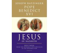 Pope Benedict XVI Jesus of Nazareth (Tascabile)