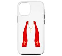 Pope Costume Shirt Lazy Priest Halloween Costume Pope Custodia per iPhone 12/12 Pro