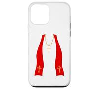 Pope Costume Shirt Lazy Priest Halloween Costume Pope Custodia per iPhone 12 mini