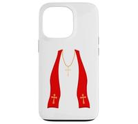 Pope Costume Shirt Lazy Priest Halloween Costume Pope Custodia per iPhone 13 Pro