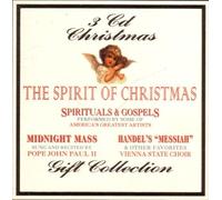 Pope John Paul II - The Spirit of Christmas: Spirituals and Gospels..Peformed by Some of America's Greatest Artists / Midnight Mass..Sung and Directed by Pope John Paul II / Handel's "Missiah" and other favourites by Vienna State Choir (3 CD Box Set) Import