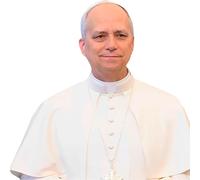 Pope Leo XIV (Robes) Half Body Buddy Cutout