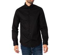 Armani Exchange 8nzc31_zn28z Long Sleeve Shirt Nero L Uomo