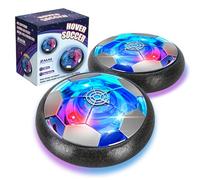 POPERFUN 2 Pack Pallone Calcio Fluttuante con Luci LED, Gioco Interno ed Esterno, Giocattolo da Pallone Fluttuante per 3 ai 12 Anni Come Regalo per Compleanno, Pasqua, Festa dei Bambini e Natale