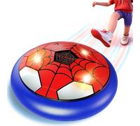 POPERFUN Pallone Calcio Fluttuante con luci LED, Hover Soccer Ball Giochi di Calcio per Bambini 3 4 5 6 7 8 9 10 11 12 Anni Ragazzi Ragazze, Air Power Ball Compleanno Natale Regali