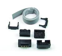 POPESQ® 1 pezzo. x Kit IDC 2,54 mm con cavo a 10 vie 30 cm diritto #A32