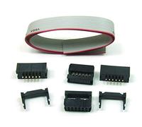 POPESQ® 1 pezzo. x Kit IDC 2,54 mm con cavo a 12 vie 30 cm diritto cavo piatto #A879