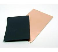 POPESQ® 1 pezzo. x PCB 160 x 100 mm 1 mm FR4 singolo lato con 1 pz. Carta abrasiva #A342