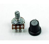 POPESQ® 1 pezzo. x Potenziometro con Pulsante 10K Logaritmico PCB Grigio #A1814