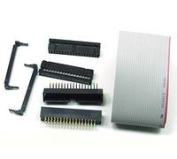 POPESQ® 1 pz. x Kit IDC 2.54mm con Cavo 34 vie 30 cm Angolo retto #A901