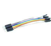 POPESQ® 10 pz. x Cavo Jumper Connettore maschio - Connettore femmina 1 vie 10cm DUP254#A5258