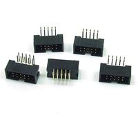 POPESQ® 5 pezzi. x IDC 2.54mm Connettore Femmina PCB 10 Vie Gomito #A1945