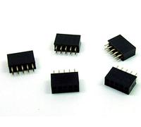 POPESQ® 5 pz. x Connettori femmina 2.54mm 2x5 vie Dritto #A838