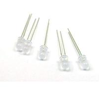 POPESQ® 5 pz. x LED Bicolore 5mm 2 Vie Rosso - Verde Matto #A2675