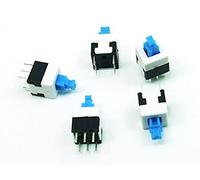 POPESQ® 5 pz. x Micro interruttore (Commutatore a pulsante) 7mm x 7mm 6 vie THT #A4912