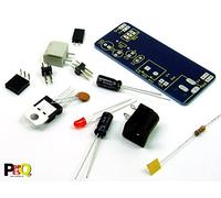 POPESQ® - Kit DC Fonte di Alimentazione con PCB per Breadboard Arduino con 7805 Modificabile!!! #A1618