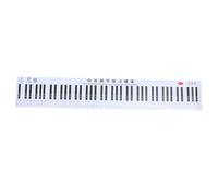 POPETPOP 1 Adesivo Per Tastiera Pianoforte Tabella Pratica Per Tastiera Pianoforte Stencil Per Tastiera Pianoforte Carta Standard Per Tastiera Pianoforte Carta Didattica