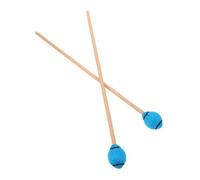 POPETPOP 1 Paio Bacchette Marimba per Glockenspiel e Ethereal Drums con Manico in Legno Ergonomico e Precisione nel Colpo per Lezioni di Musica a Scuola e Palco Blu