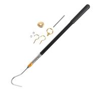 POPETPOP 1 Set Gancio di Stoccaggio del di Estensione del Kit di Trazione della Scala con Anello A Trazione per La Sostituzione Regolabile Gancio di Portata di Portata per Le Scale di