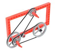 POPETPOP 1 set Kit Educativo da Te per Rotazione Della con e Pulegge per Sviluppare Competenze Scientifiche e Cognitive per Attività DIY e Regali per Ragazzi e Ragazze