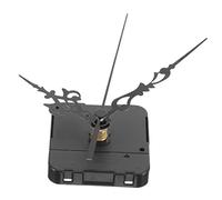 POPETPOP 1 Set Movimenti Dell'orologio a Batteria Solo Lancette Dell'orologio L'orologio Funziona Meccanismi di Orologio Soltanto Orologio d'Argento Meccanismo Prende Black Ferro da Stiro