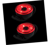 POPETPOP 1 Set Posteriori per Bici LED Impermeabili per Notturno Sicurezza E visibilità per Mountain Bike E Bici Corsa Facile Installazione E Design 2