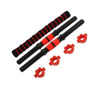 POPETPOP 1 set Professionale Barre per Manubri Barra Collegamento per Allenamento Design Antiscivolo e Installazione Stabile per Esercizi Domestici e Fitness