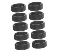 POPETPOP 10 pezzi Anelli in Silicone Elastico Resistenti all Usura per Sport Esterni Anelli Decorativi Traspiranti e Anti-graffio per Dita Materiale Morbido e Flessibile Adatti per Nuoto e