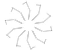 POPETPOP 10 Pezzi Cerniera Pieghevole di Supporto per Coperchio Tavolo,
