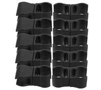 POPETPOP 10 pezzi Clip per Aste Allenamento Calcio in Plastica Resistente Fibbia di Sicurezza per Attrezzi e Segnali Sportivi Accessori per Cinesini e Ganci Aste Montaggio Rapido e Stabile