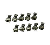 POPETPOP 10 pezzi Gambe Decorative Antiche per Scatole e Decora e Gioiellerie con Stile Retro